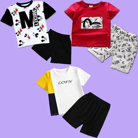 Classy T-Shirts with Shorts Sets