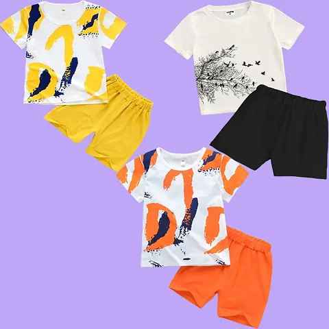 Boys T-Shirts with Shorts 