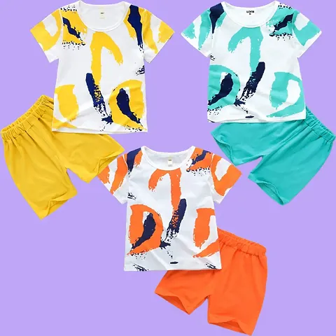 Boys T-Shirts with Shorts 