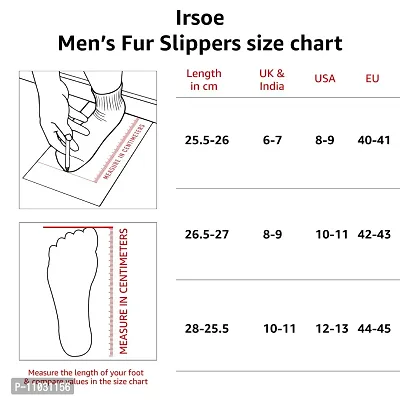 Irsoe Comfortable Indoor/Outdoor Soft Bottom Fur Slippers |Women Mens Flipflop |Ladies Slippers |Boys Slippers flip Flop- Brown-thumb3