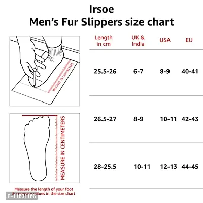 Irsoe Comfortable Indoor/Outdoor Soft Bottom Fur Slippers |Women Mens Flipflop |Ladies Slippers |Boys Slippers flip Flop- Grey-thumb3