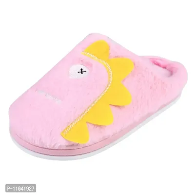 Kids fur slippers on sale