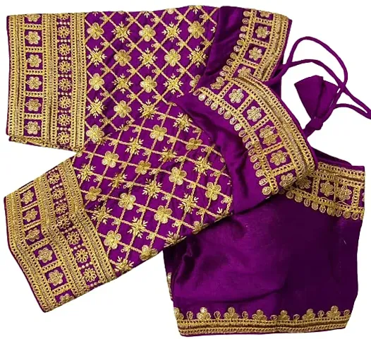 Reliable Pure Banglori Silk Stitched Blouses For Women