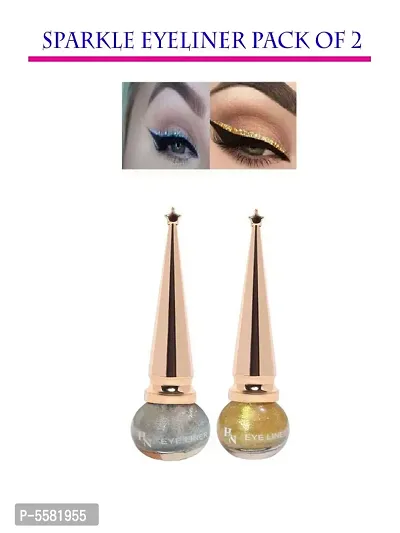 Define Your Eyes & Improve Your Impression Sparkle Eyeliner Long Lasting Waterproof  Pack Of 2-thumb0