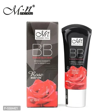 MN BB Rose Moisture Blemish Balm Cream Nutritious Ingredients Soft & Gentle To Skin-thumb0