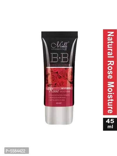 Natural BB Blemish Balm Cream Rose Moisture For All Skin Types-thumb0