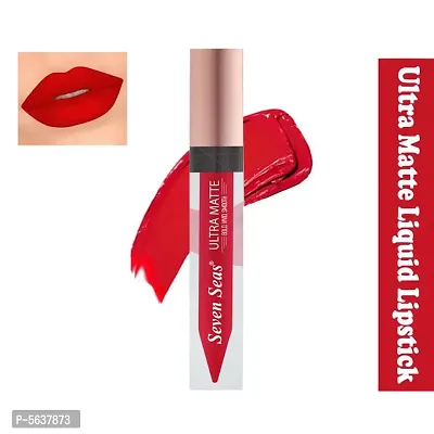 Ultra Matte Liquid Red Lipstick The Luxurious Feel Super Smooth Lip Color For Perfect Make-up