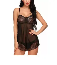 Fancy Net Babydolls For Women-thumb1