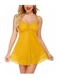 Stylish Baby Netted Doll Dress for Women-thumb1