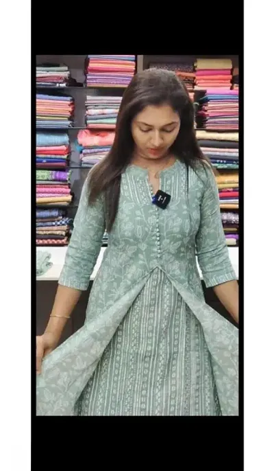 Stylish Fancy Printed Cotton Kurti