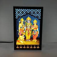 REGALOCASILA Lord Ram Family Table Lamp Idol Set for Pooja Home Decor Table Decorative Item Religious Good Luck Gift Anniversary Birthday Gifts Office Decoration Sculpture Showpiece Lamp-thumb2