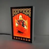 REGALOCASILA Guru Ji Photo Frames for Pooja Room with Lights | Home Decor | Temple Decoration | Religious Frame | Good Luck Gift | Anniversary Birthday Gifts | Office Decorative Item | Showpiece Lamp-thumb3