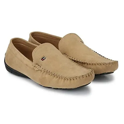 Classic Stylish Solid Loafers For Men