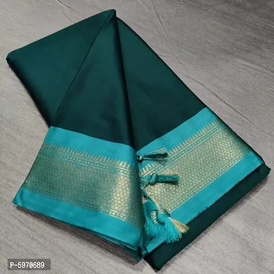 Beautiful Cotton Blend Saree with Blouse piece