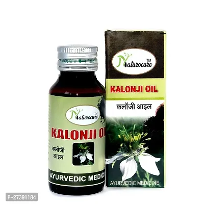 Naturocure Natural Ayurvedic Kalonji Oil (Black Seed) Oil Cold-Pressed For Skin Toning, Hair Growth And Joints Massage 100 Ml