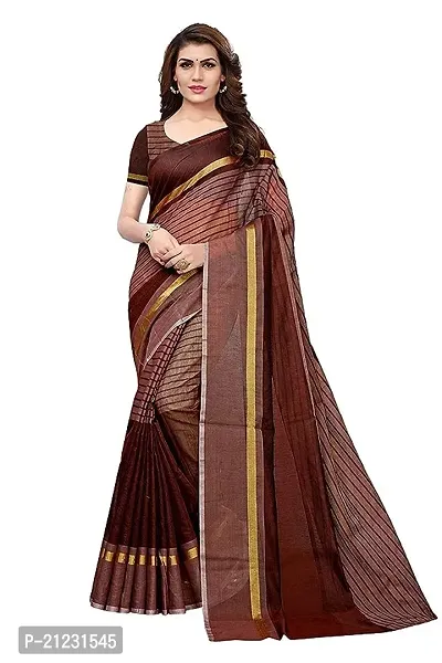 Fancy Art Silk Saree with Blouse Piece for Women