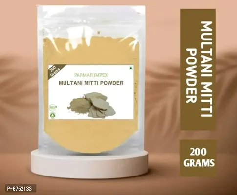 Organic Multani Mitti Powder | Healing Clay | Bentonite Clay, 200g