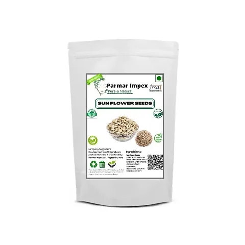 Parmar impex Sunflower Seeds 100g - Raw Sunflower Seeds for Eating | Healthy Snacks | High in Fibre  Protein