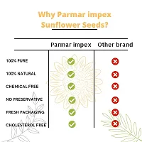 Parmar impex Sunflower Seeds 100g - Raw Sunflower Seeds for Eating | Healthy Snacks | High in Fibre  Protein-thumb3