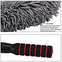 BizNap Microfiber Car Cleaning Duster And Car A/c Vents Cleaning Brush Combo Pack (Color can be Different)-thumb4