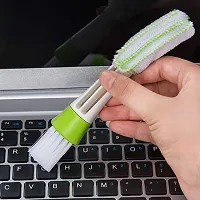 BizNap Car Air Outlet Vent Internal Cleaner Keyboard with Brush | AC Vent Internal Cleaning Brush Keyboard (Multicolour, Standard Size)-thumb1