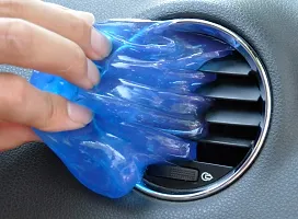 BizNap Magic Gel for Car Interior Cleaning, Keyboard Cleaning, (Sticky Jelly) (Dust Remover) - Reusable (Color Can Be Different)-thumb1