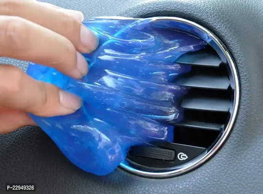 BizNap Magic Gel for Car Interior Cleaning, Keyboard Cleaning, (Sticky Jelly) (Dust Remover) - Reusable (Color Can Be Different)-thumb2