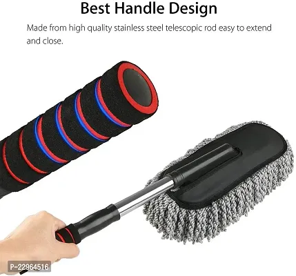 Best Quality Multi Dry Cleaning Mop Brush Microfiber Cleaning Wash Mop Brush Cleaning Mop Brush Duster For Cars Or Bikes (Color Can Be Different)