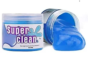 BizNap Magic Gel for Car Interior Cleaning, Keyboard Cleaning, (Sticky Jelly) (Dust Remover) - Reusable (Color Can Be Different)-thumb2