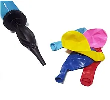 people Handy Air Balloon Pumps for Foil Balloons and Inflatable Toys Party Accessory (Pack of 1; Multicolour)(Made in India)-thumb2