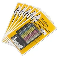 Birthday Party Magic Relighting Wax Candles (5 Packet, 10 Candles in Each Packet)-thumb1