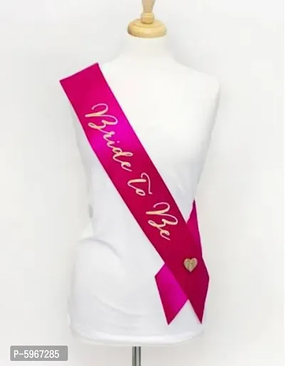 Bride to Be Sash for Bridal Shower