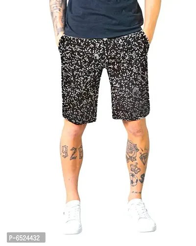 Mens Shorts/Bermuda Pure cotton black pant