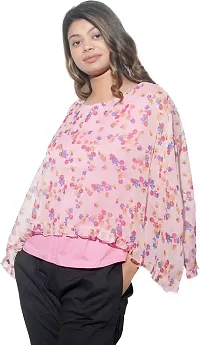 Trendy Casual Printed Top For Women-thumb1