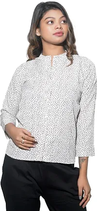 Trendy Casual Printed Top For Women-thumb3