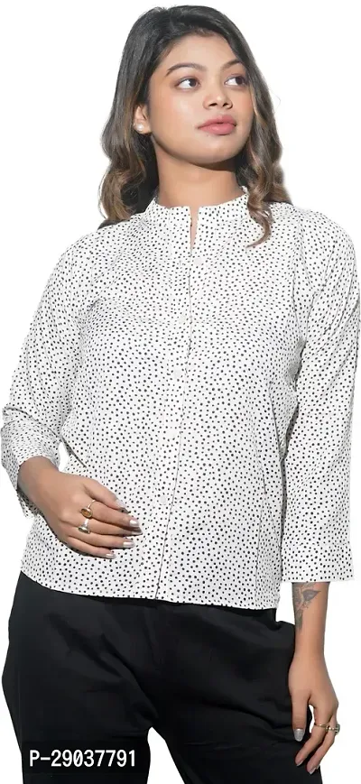 Trendy Casual Printed Top For Women-thumb4