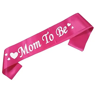 Days OFF Best MOM Ever Sash for Mother?s Day Birthday Party (Red) (MOM to BE)
