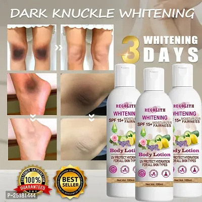Regolith Whitening Body Lotion On SPF15+ Skin Lighten  Brightening Body Lotion Cream Pack Of 12