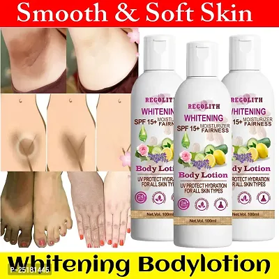 Regolith Whitening Body Lotion On SPF15+ Skin Lighten  Brightening Body Lotion Cream Pack Of 13