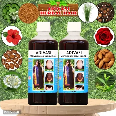 Natural Hair Care Oil, Pack of 2, 250 ml Each-thumb0