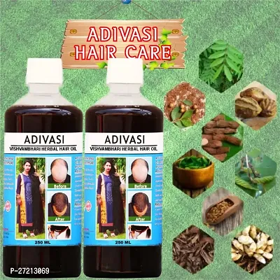 Natural Hair Care Oil, Pack of 2, 250 ml Each-thumb0