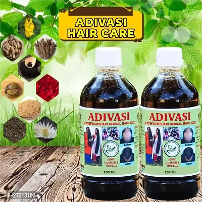 Natural Hair Care Oil, Pack of 2, 250 ml Each