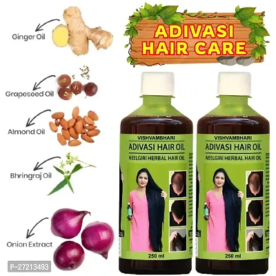 Natural Hair Care Oil, Pack of 2, 250 ml Each