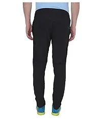 Go Quality Men's Regular Fit Track Pants Black-thumb1