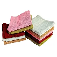 Zhunmun Cotton Face Towel 300 GSM (Pack of 6 , Multicolour)-thumb3