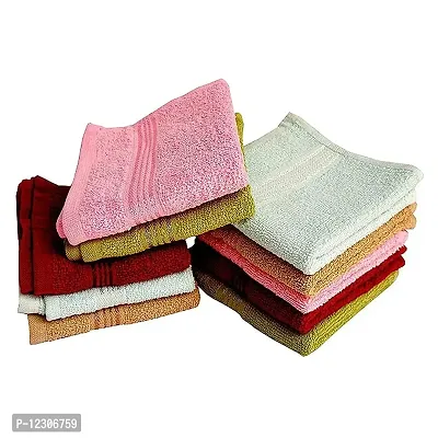 Zhunmun Cotton Face Towel 300 GSM (Pack of 6 , Multicolour)-thumb4