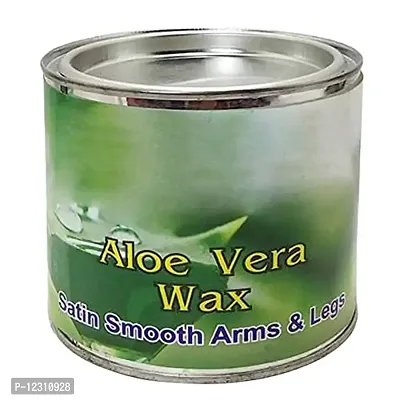 Zhunmun Alovera Wax Big Combo Sponge +after wax Gel + Heater + Knife + Wax + Strip - 500 Gms-thumb2