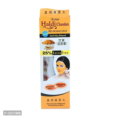 Red Ballons Haldi Chandan whitening anti blackhead peel off Mask Cream Anti Blackhead??(100 g)