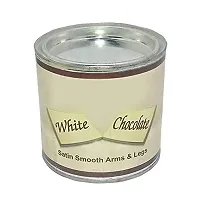 Zhunmun White Chocolate Wax Big Combo Sponge +after wax Gel + Heater + Knife + Wax + Strip - 500 Gms-thumb1