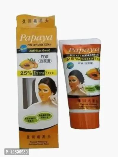 Red Ballons Papaya whitening anti blackhead peel off Mask Cream Anti Blackhead??(100 g)